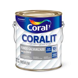 Coralit Fundo Galvanizado 3,6L Coral - Petrotintas