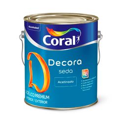 Tinta Acrílica Decora Seda Acetinado 3,6L Branco C... - Petrotintas