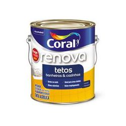 Renova Tetos Banheiros & Cozinhas 3.6L Branco ... - Petrotintas