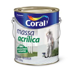 Massa Acrílica 6,0KG Coral - Petrotintas