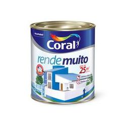 Tinta Acrílica Rende Muito Fosco 900ML Coral - Petrotintas