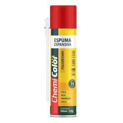 Espuma Expansiva Poliuretano 500ML/310G Chemicolor - Petrotintas