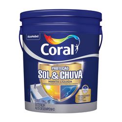 Manta Liquida Proteção Sol & Chuva 18KG Coral - Petrotintas