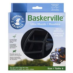 Focinheira Baskerville Tamanho 6/XGG - 066 - PETSPACE