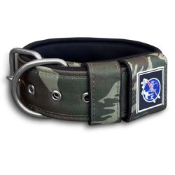 COLEIRA SUPERCONFORT 5cm camuflado militar com pre... - PETSPACE