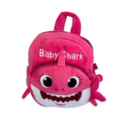 Mochila para cachorro Baby Shark Rosa - 790 - PETSPACE