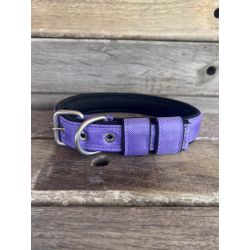COLEIRA SUPERCONFORT 3cm lilás/preto - 4000 - PETSPACE