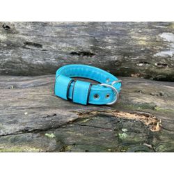 COLEIRA BABY LISA 3cm azul tiffany - 704 - PETSPACE