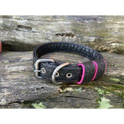 COLEIRA BABY 3cm glitter preta - 714 - PETSPACE