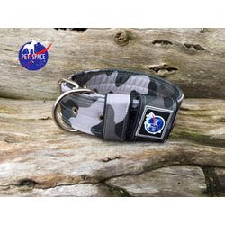 COLEIRA CAMUFLADA 5cm cinza 1 - 902 - PETSPACE