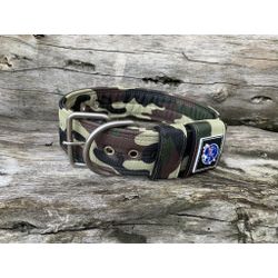 COLEIRA CAMUFLADA 5cm selva - 907 - PETSPACE