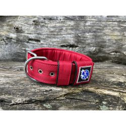 COLEIRA LISA 5cm vermelha - 1201 - PETSPACE
