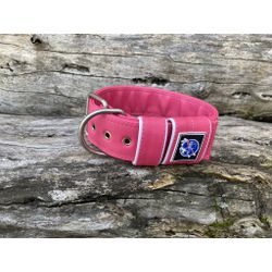 COLEIRA LISA 5cm rosa - 1124 - PETSPACE
