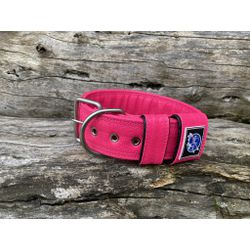 COLEIRA LISA 5cm glitter pink - 1135 - PETSPACE