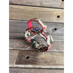 COLEIRA TÁTICA 5cm COM ALÇA camuflado USA - 1319 - PETSPACE