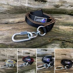 Guia de passeio mosquetão de rosca com destorcedor... - PETSPACE