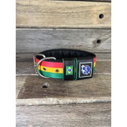 COLEIRA REGGAE 5cm - 058 - PETSPACE