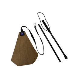 Kit Caça Couro com Haste Flirt Pole - 092 - PETSPACE