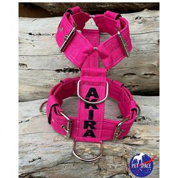 Peitoral universal personalizado poliéster comum r... - PETSPACE