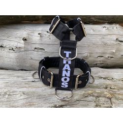 Peitoral universal personalizado poliéster comum p... - PETSPACE