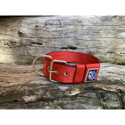 COLEIRA USO DIÁRIO 5cm vermelha - 1353 - PETSPACE