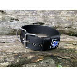 COLEIRA USO DIÁRIO 5cm preta - 1358 - PETSPACE
