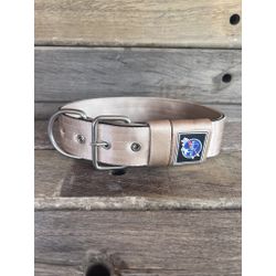 COLEIRA USO DIÁRIO 5cm bege - 1357 - PETSPACE