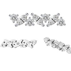 Piercing Cluster 3 Zircônias Marquise, Rodeadas de... - Pierce Boutique