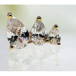  Piercing Labret 03 Navet Decrescentes - PB-Y0426 - Pierce Boutique