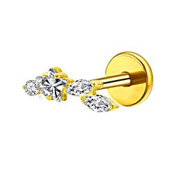Piercing Conjunto de Pedras Swarovski Neste Labret... - Pierce Boutique