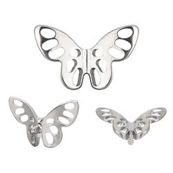 Labret Borboleta Titânio ASTM-F136 - PB-1553 - Pierce Boutique