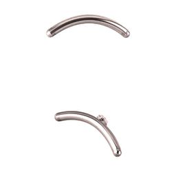 Labret Cluster curvado Titanio Rosca Interna - PB... - Pierce Boutique