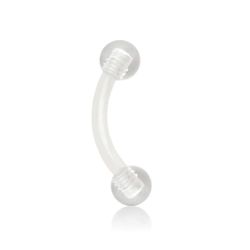 Barbel Bioflex com bolinhas - PB-W7045 - Pierce Boutique