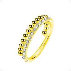 Argola Clicker Com Pedras Cz Lado Unico Com Esfera... - Pierce Boutique