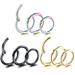 Argola Segmentada de Click Lisa - PB-0058 - Pierce Boutique