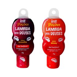 LAMBIDA DOS DEUSES GEL BEIJÁVEL 15G - Pimenta Angelical 