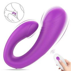 Vibrador de Casal com Controle Recarregável - Hear... - Pimenta Angelical 