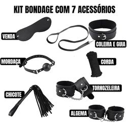  Kit Sado - Preto - Pimenta Angelical 