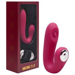 Vibrador de Ponto G e Clitóris - Pimenta Angelical 