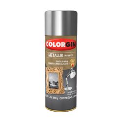 Spray Metallik Cromado - Colorgin - PinteDecore