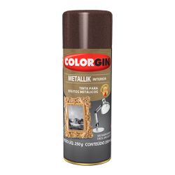 Spray Metallik Bronze - Colorgin - PinteDecore