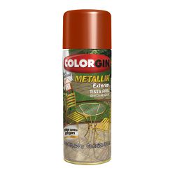 Spray Metallik Cobre Exterior - Colorgin - PinteDecore