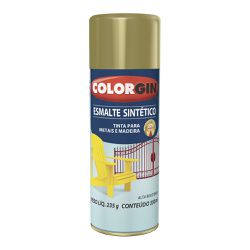 Spray Esmalte Sintético Camurça - Colorgin - PinteDecore
