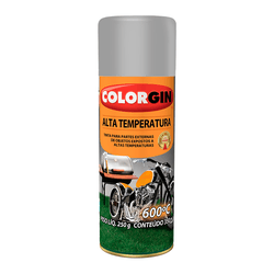 Spray Alta Temperatura Alumínio - Colorgin - PinteDecore
