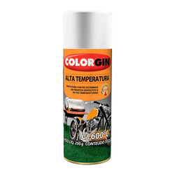Spray Alta temperatura Branco Fosco - Colorgin - PinteDecore