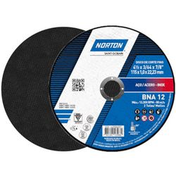 Disco de Corte BNA 12 Azul - Norton - PinteDecore