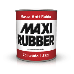 Massa Anti-Ruído 1,3kg - Maxi Rubber - PinteDecore