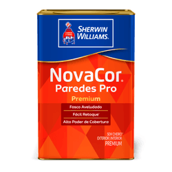 Novacor Parede Pro Fosco 18L - Sherwin Williams - PinteDecore