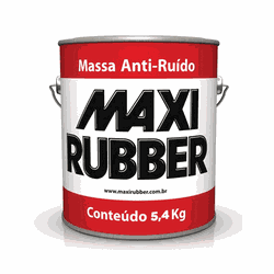 Massa Anti-Ruído 5,4kg - Maxi Rubber - PinteDecore