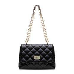 Bolsa Transversal Matelassê Paty Preta - vl baladi... - Pira Pitanga